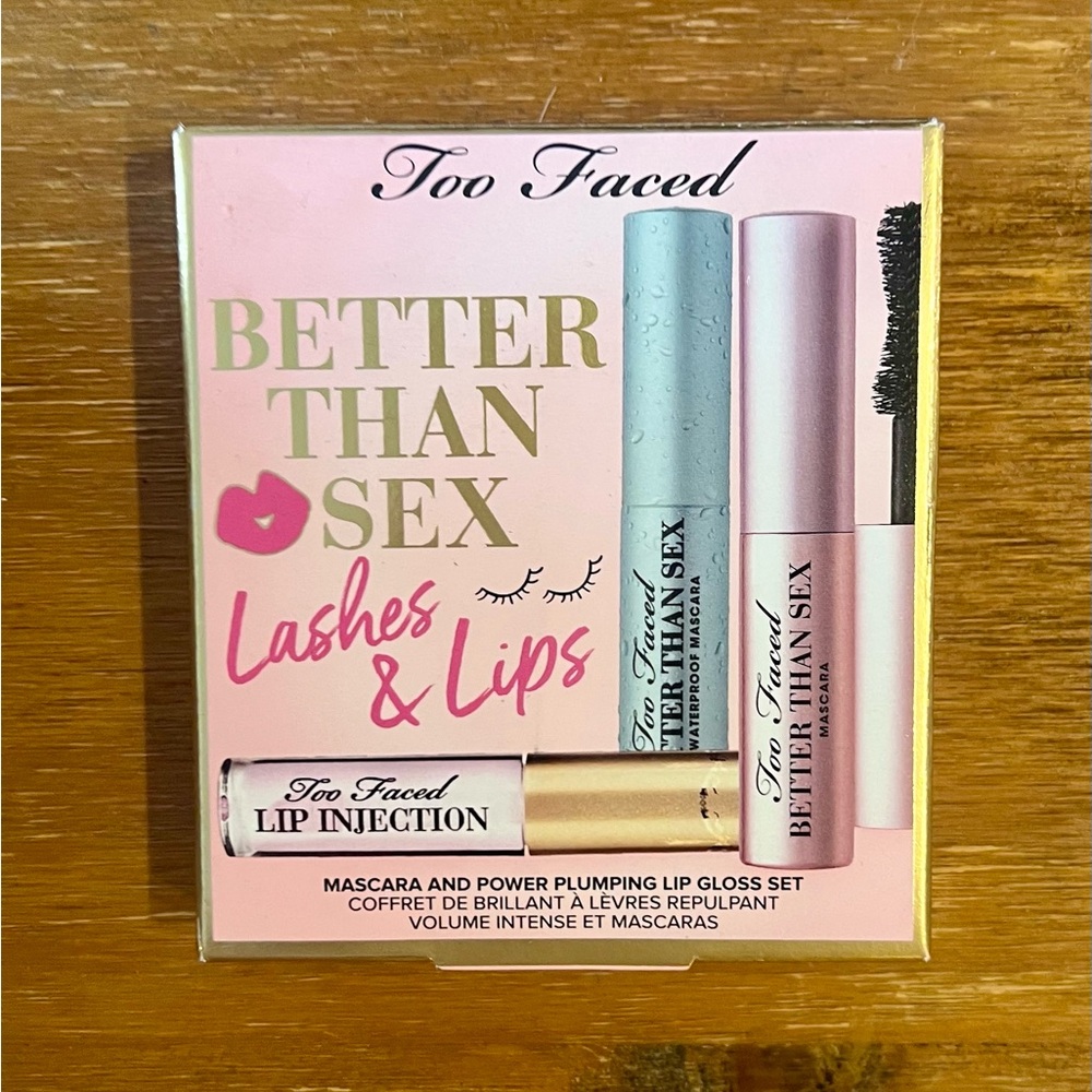 Too Faced Better Than Sex Lashes & Lips Set